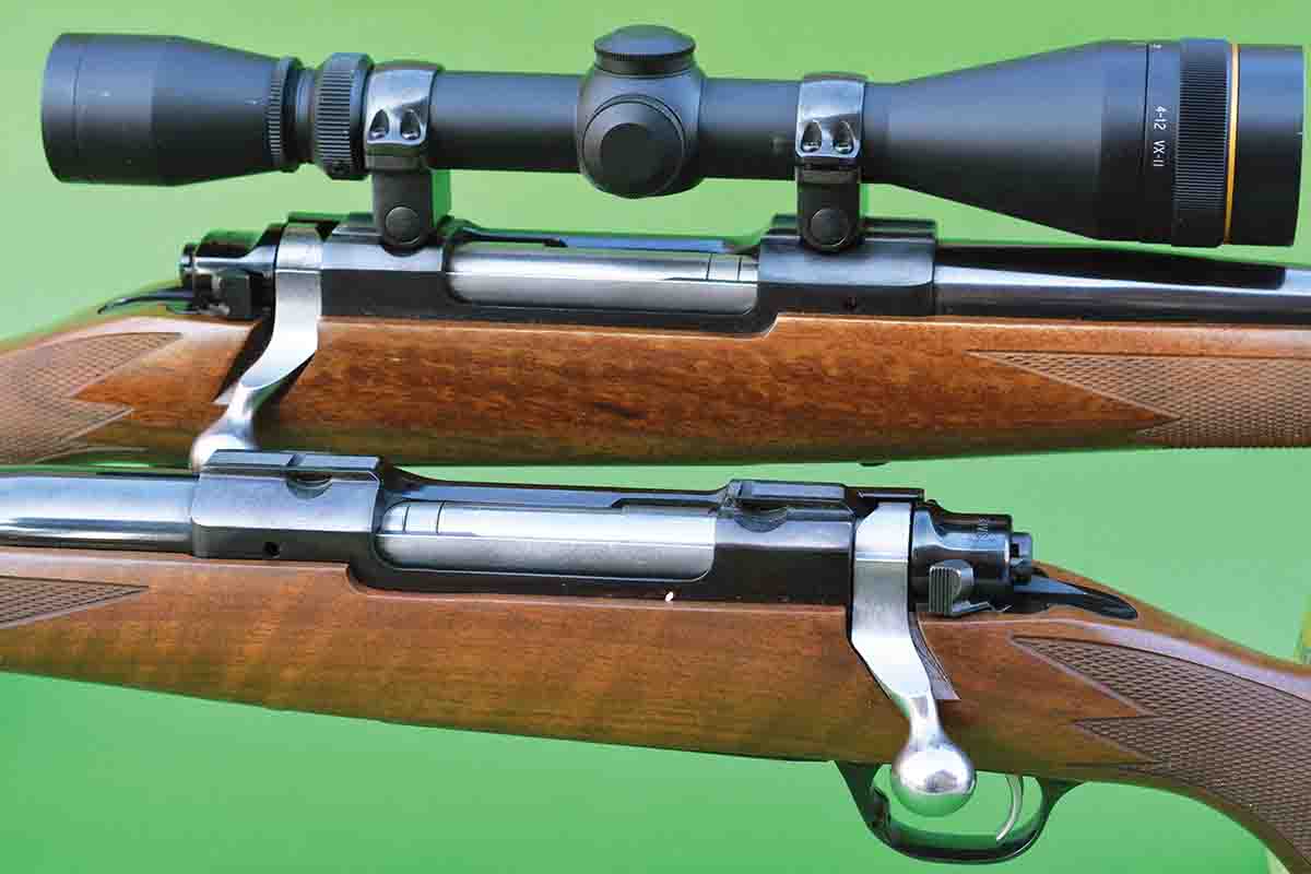 The Ruger M77 Hawkeye is offered in right- or left-hand versions.